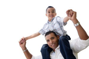bigstock-Hispanic-Father-And-Son-Having-7508459